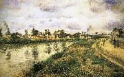 Camille Pissarro Pang map of the sur-oise painting